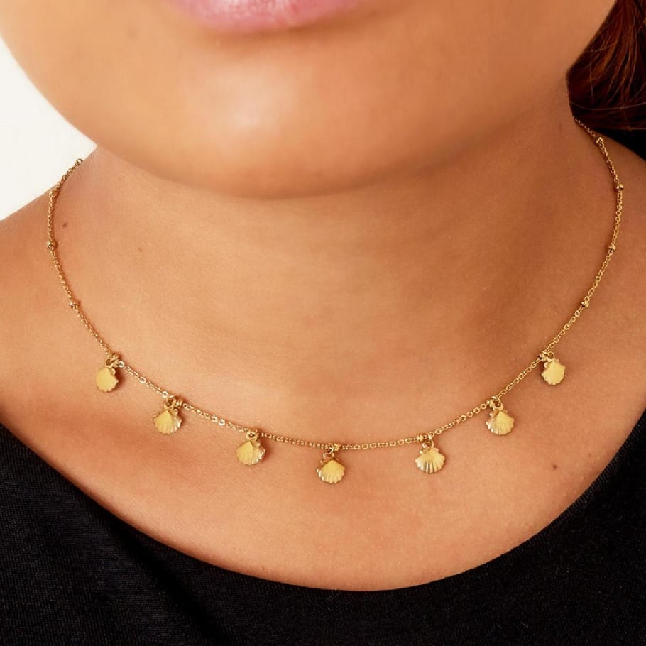 Dangling shells necklace - Beach collection Picture4